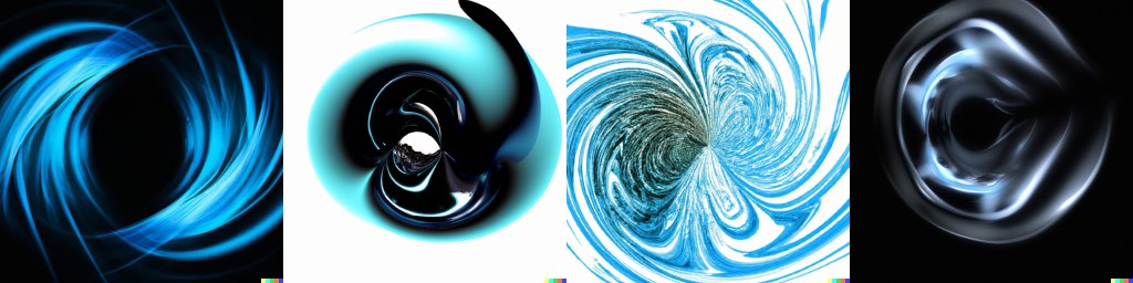 Illustrations from DALL-E for Spin-Wave&nbsp;Voices